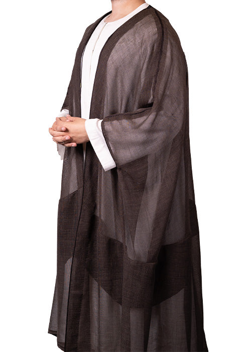 Brown Summer Bisht Cloak