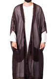 Brown Gold Summer Bisht Cloak