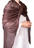 Brown Cotton Shawl