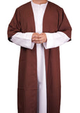 Chestnut Brown Summer Half Sleeve Jubbah
