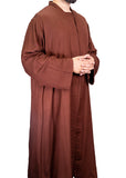 Brown Jubbah & Thobe Set