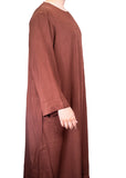 Chestnut Brown Jubbah & Thobe Set