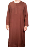 Chestnut Brown Jubbah & Thobe Set