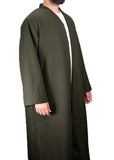 Dark Green Wool Jubbah Coat