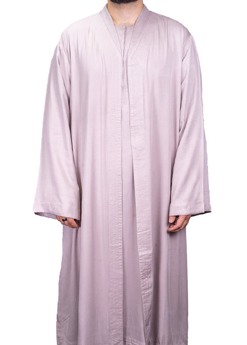 Grey Jubbah & Thobe Set