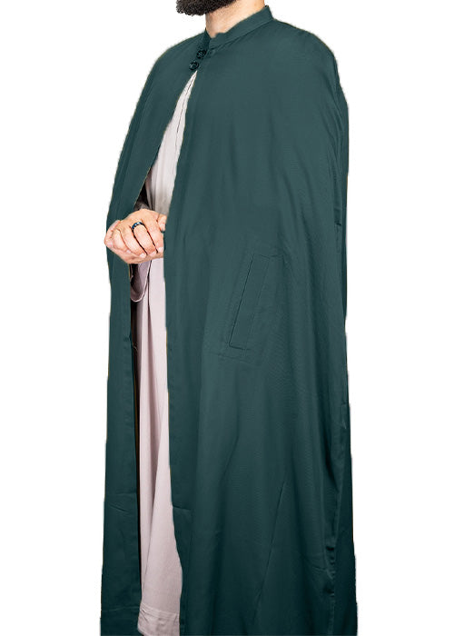 Dark Green Premium Cotton Cloak