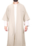Light Beige Half Sleeve Wool Jubbah