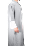 Light Grey Half Sleeve Wool Jubbah