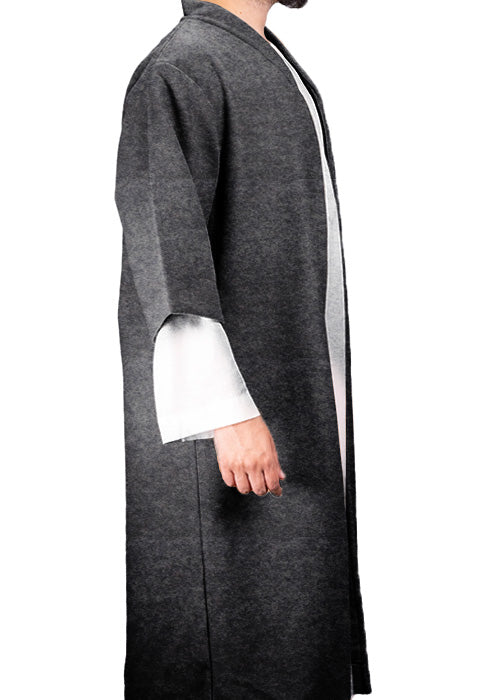 Dark Grey Half Sleeve Wool Jubbah