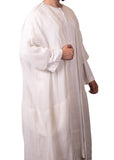 White Summer Bisht Cloak