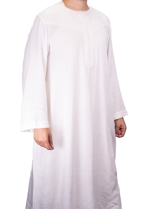 White Jubbah & Thobe Set