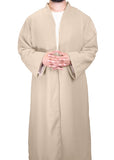 Beige Wool Jubbah Coat (Oversized)