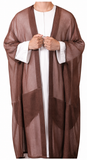 Chestnut Brown Summer Bisht Cloak
