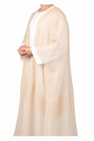 Cream Summer Bisht Cloak