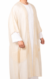 Cream Summer Bisht Cloak