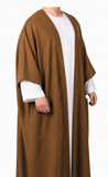 Camel Brown Premium Merino Wool Bisht Cloak