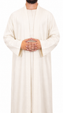 Cream Premium Cotton Jubbah & Thobe Set