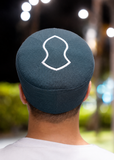 Dark Green Stitched Kufi Hat