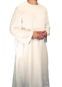 Cream Jubbah & Thobe Set