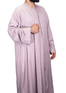 Grey Jubbah & Thobe Set