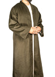 Olive Green Wool Jubbah Coat