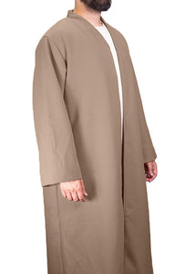 Light Brown Wool Jubbah Coat