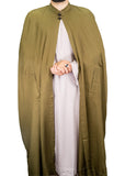 Olive Green Premium Cotton Cloak