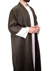 Sage Half Sleeve Wool Jubbah