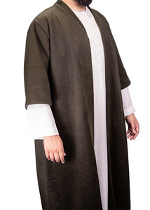 Sage Half Sleeve Wool Jubbah